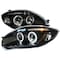 Spec-D Tuning 06-08 Mitsubishi Eclipse Halo LED Projector Black 2LHP-ELP06JM-TM - alternate 1